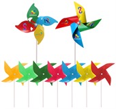 Spinner Four Leaf Pinwheel