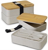 Stackable Bamboo Lid Lunch Box