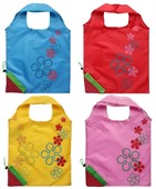 Strawberry rPET Foldaway Shopping Bag