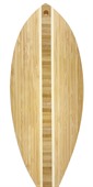 Surfboard Shaped Serving Board