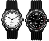 Titan Black Miners Watch