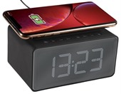 Volterra Alarm Clock Wireless Charger Speaker