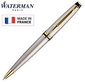 Waterman New Expert Ballpoint Brushed Stainless GT
